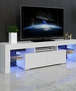 Image result for TV Stand Cabinet White Gloss
