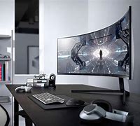 Image result for Samsung 57 Inch Odyssey Neo G9 Curved Gaming Monitor 240Hz PNG
