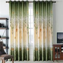 Image result for Green Curtains and Drapes