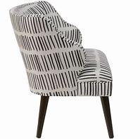 Image result for Black and White Accent Chairs