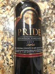 Image result for Pride Mountain Merlot Vintner Select