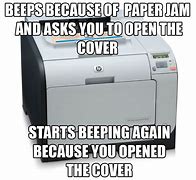Image result for Funny Messages for Printer