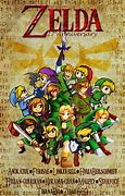 Image result for Legend of Zelda Anniversary Fan Poster