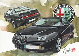 Image result for Alfa Romeo Painting