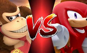 Image result for Donkey Kong versus Knuckles