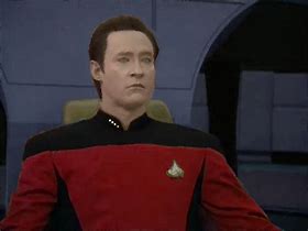 Image result for Captain Data Star Trek