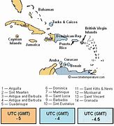 Image result for Time Zone Map Dominican Republic