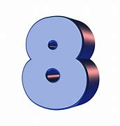 Image result for Small Number 8