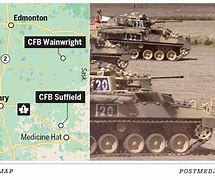 Image result for CFB Wainwright Garrison Map