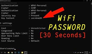 Image result for How to Check Wifi Password through Cmd