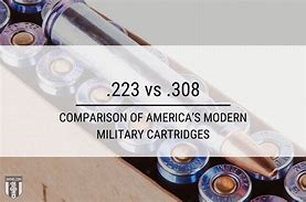 Image result for 308 Winchester vs .223