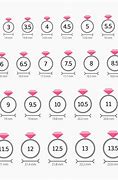 Image result for Find Your Ring Size Chart