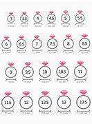 Image result for Tiffany Ring Size Chart