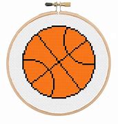 Image result for Basketball Cross Stitch Pattern