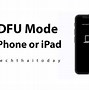 Image result for iPad 8th Gen DFU Mode