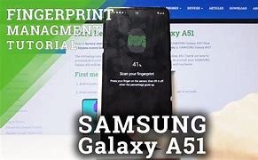 Image result for Samsung Galaxy A51 Fingerprint