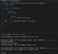 Image result for C Sharp in Visual Studio Code
