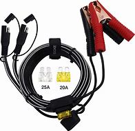 Image result for Battery Charger Alligator Clips with SAE Connectors
