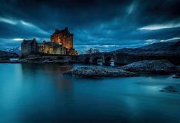 Image result for Old Castle at Night