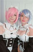 Image result for Rem and Ram Anime Puck