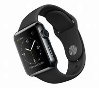 Image result for Black Apple Watch with Stainless Steel Band