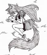 Image result for Anime Wolf Girl Face