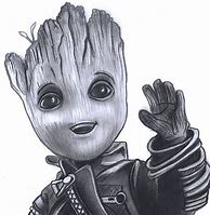 Image result for Drawings of Baby Groot