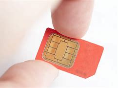 Image result for Picture of a GSM Phone Sim Card