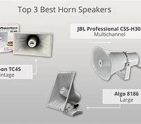 Image result for Best Horn Speakers