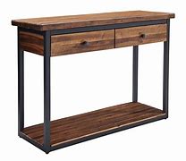 Image result for Wood Console Table