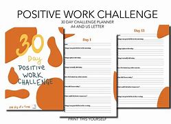 Image result for Printable 30-Day Challenges
