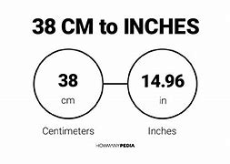 Image result for 38 Inches in Cm