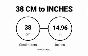 Image result for How Is 38Cm Look Like