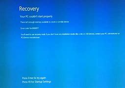 Image result for Windows Error Recovery Screen