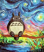 Image result for Anime Starry Night