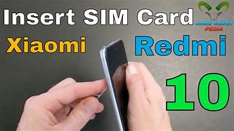 Image result for Redmi 10A Sim Slot