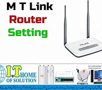 Image result for MT Link Router