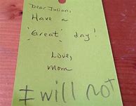 Image result for Funny Notes Left by Kids