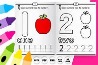 Image result for Printable 123 Numbers