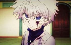 Image result for Killua Crying Blood