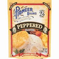 Image result for Pioneer Brand Peppered Gravy Mix