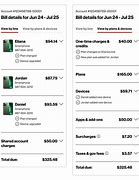 Image result for Verizon Bill Front and Back