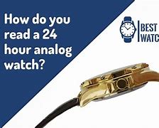 Image result for 24 Hour Analog Watch Diagram