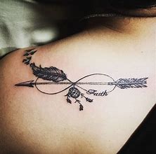 Image result for Infinity Arrow Tattoo