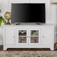 Image result for Pure White TV Stand