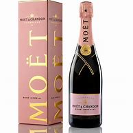 Image result for Moet Pink Champagne in Glass
