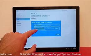 Image result for How to Factory Reset Surface Pro