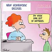 Image result for Funny Homework Excuses