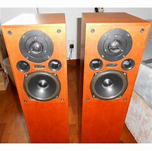 Image result for Standing Speakers Silver Legs Sony