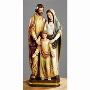 Image result for Inscription Under Holy Family Statue